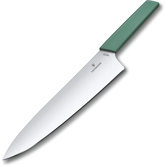 Нож для разделки мяса Victorinox Swiss Modern из нержавеющей стали, 25 см, аквамаринового цвета