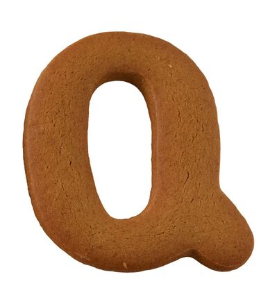 Форма для печенья в виде буквы Q, 6 см, RBV Birkmann