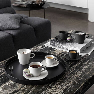 Чашка для эспрессо 100 мл Black/Gray Manufacture Rock Villeroy & Boch