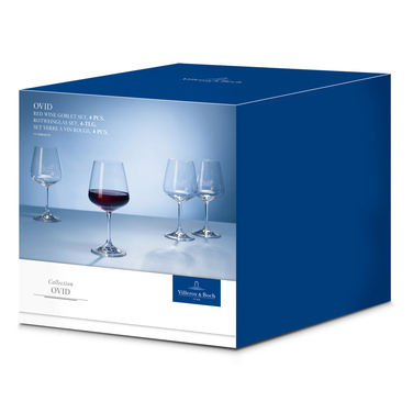 Бокал для красного вина, набор 4 предмета 21,5 см Ovid Villeroy & Boch