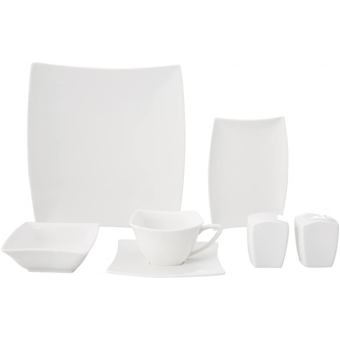 Набор фарфоровой посуды на 6 персон 32 предмета Perfect White KARACA