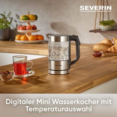Электрический стеклянный чайник 0,5 л WK 3458 SEVERIN