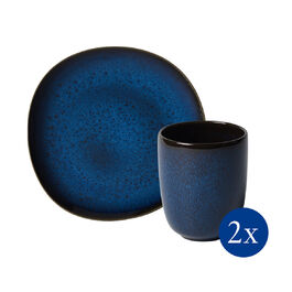 Набор для завтрака на 2 персоны\4 предмета Blue Lave Villeroy & Boch