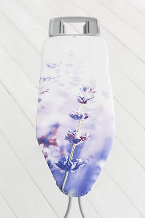 Доска со стационарной подставкой для парового утюга 124 x 38 см (B) Lavender Brabantia