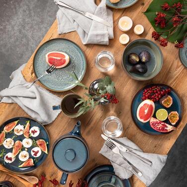 Блюдце к чашке для кофе 15 см, серо-синее Crafted Villeroy & Boch