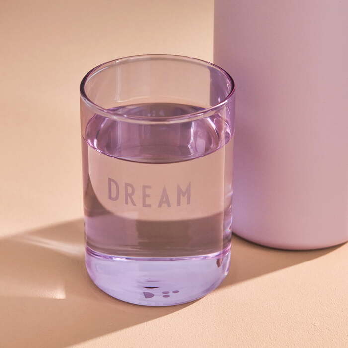 Стакан "Dream" 0,35 л Purple Favourite Design Letters