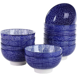 Обеденные тарелки, цвет фиолетовый, 12шт. Vancasso Takaki