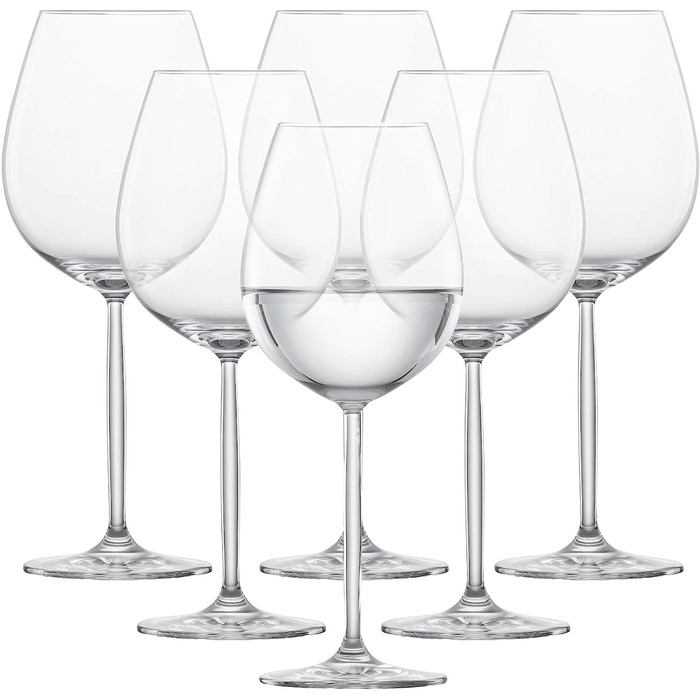 Набор бокалов для красного вина/воды 610 мл 6 предметов Diva Schott Zwiesel
