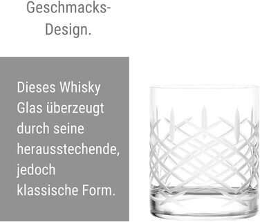 Набор стаканов для виски 320 мл 6 предметов Lausitz Stölzle
