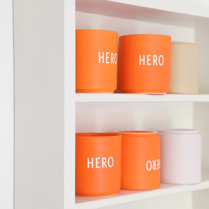 Кружка "Hero" 0,25 л Orange Favourite Design Letters