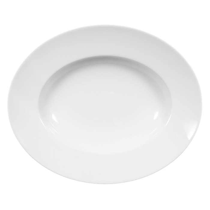 Тарелка  для пасты овальная 32 см белая Meran Seltmann Weiden
