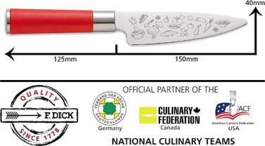 Нож поварской 15 см Little Chef Red Spirit F. DICK