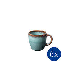 Набор чашек для кофе 0,19 л, 6 предметов Glace Lave Villeroy & Boch