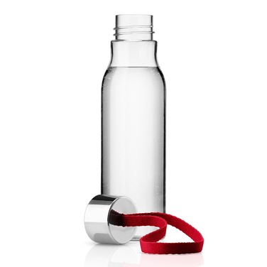Бутылка 0,5 л прозрачная/красная Trinkflasche Eva Solo