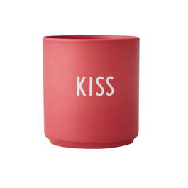 Кружка "Kiss" 0,25 л красная Favourite cups Design Letters