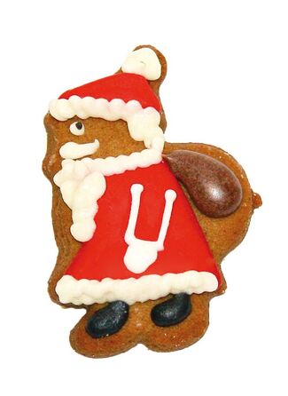 Форма для печенья в виде Санта Клауса, 7,5 см, RBV Birkmann