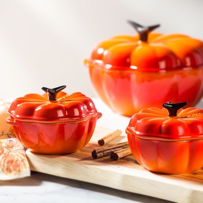 Кокотница 15 см/0,3 л Flame Halloween Le Creuset