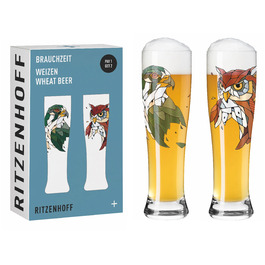 Набор бокалов для пшеничного пива 0,640 л, 2 предмета "Andreas Preis" Brauchzeit Ritzenhoff