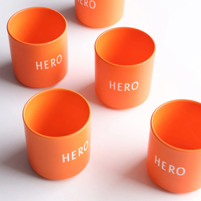 Кружка "Hero" 0,25 л Orange Favourite Design Letters