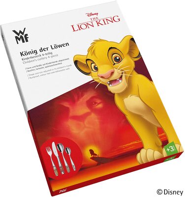 Набор детских столовых приборов 4 предмета The Lion King WMF
