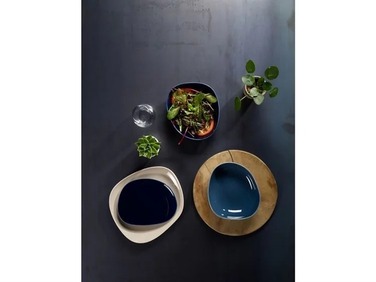 Тарелка для завтрака 21 см, темно-синяя Organic Villeroy & Boch