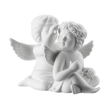 Фигурка "Ангел заплетает цветочный венок" 11,3 см матовая Angels Rosenthal