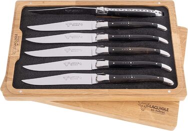 Набор из 6 ножей для стейка Laguiole en Aubrac