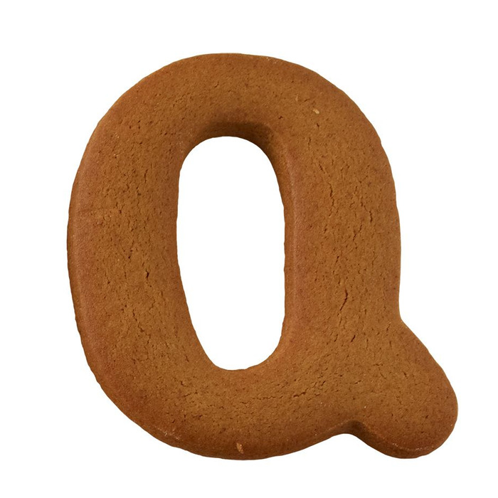 Форма для печенья в виде буквы Q, 6 см, RBV Birkmann