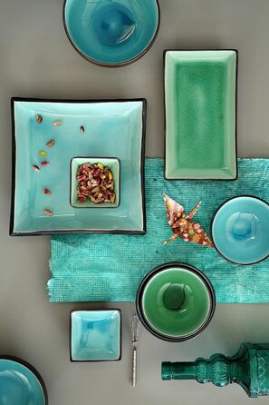 Набор столовой посуды для суши на 2 человека 8 предметов Glassy TOKYO Design studio