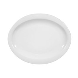 Тарелка для завтрака овальная 25 см белая Top Life Seltmann