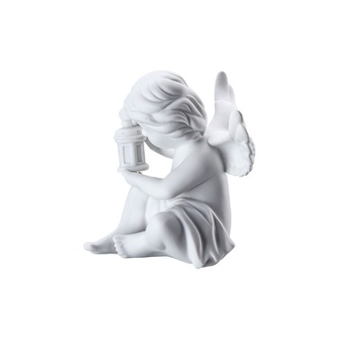 Фигурка "Ангел с фонарем" 9,9 см матовая Angels Rosenthal