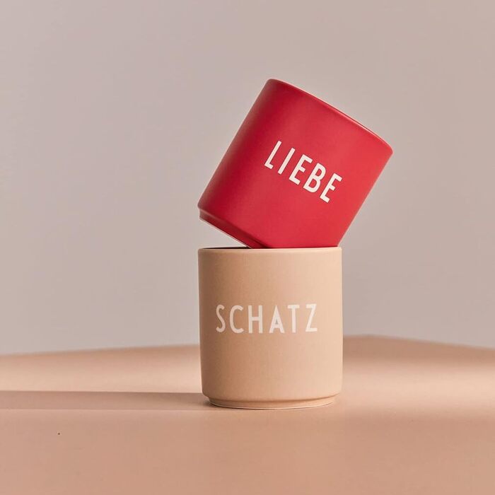 Кружка "Schatz" 0,25 л Beige Favourite Design Letters