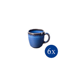Набор чашек для кофе 0,19 л, 6 предметов Bleu Lave Villeroy & Boch