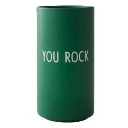 Ваза "You Rock" 11 см Grass Green Favourite Design Letters