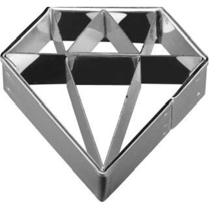 Форма для печенья в виде бриллианта маленькая, 4,5 см, RBV Birkmann