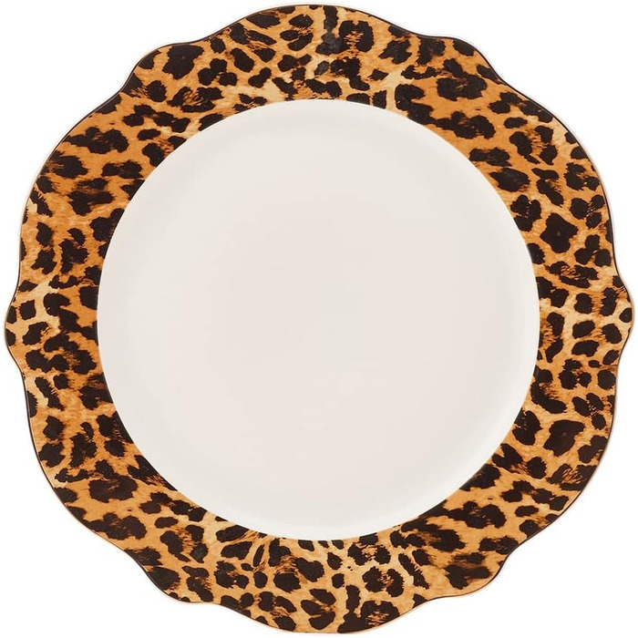 Набор фарфоровых тарелок на 6 персон 12 предметов Mix Leo KARACA