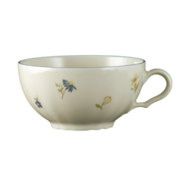 Чашка для чая 0.21 л Streublume blauer Rand Marie-Luise Seltmann
