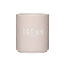 Кружка "Dream" 0,25 л бежевая Favourite cups Design Letters