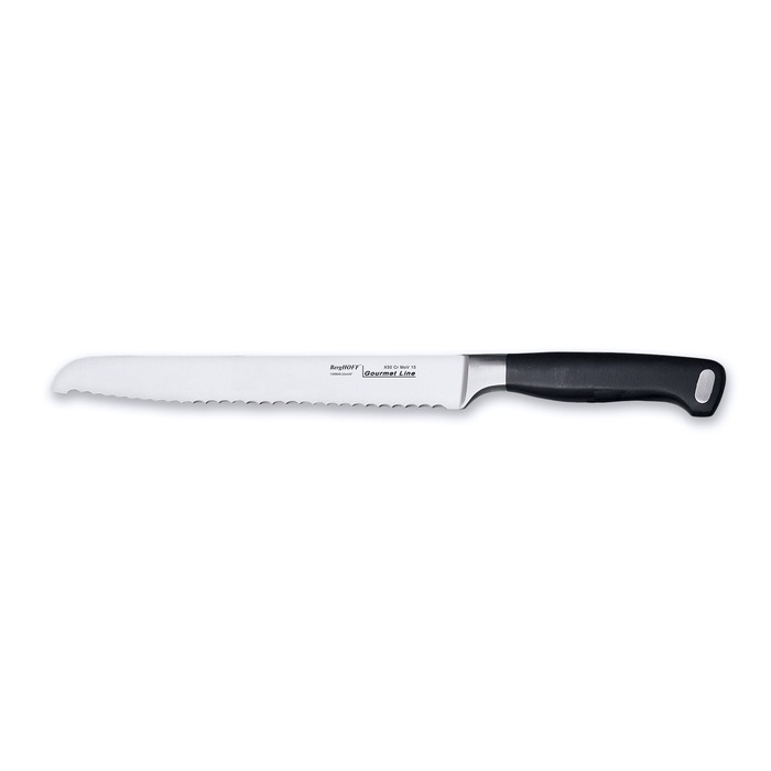Нож для хлеба 23 см металлик/черный Gourmet Berghoff