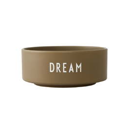 Пиала для закусок "Dream" 12 см коричневая Favourite Design Letters