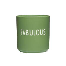 Кружка "Fabulous" 0,25 л зеленая Favourite Design Letters