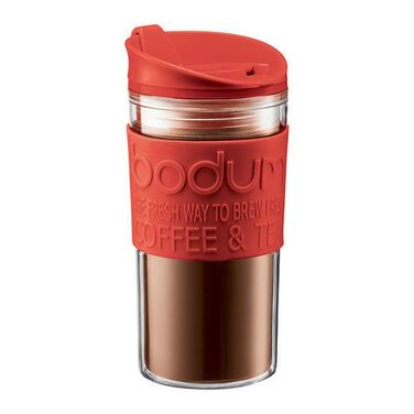 Кружка красная, 0,35 л, Travel Mug Bodum