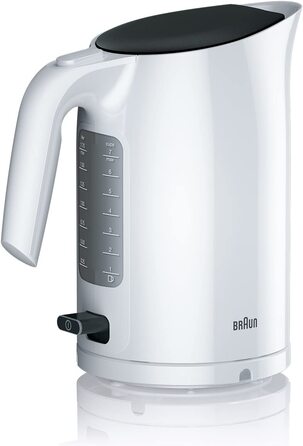 Электрический чайник Braun WK301BI / 3000 Вт / 1,7 л / съёмный фильтр / BPA Free